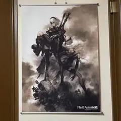 Nier Automata ニーアオートマタ　ウォールスクロール ポスター ニーア オートマタ ウォールスクロールポスター ヨルハ二号B型