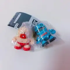 3点セット☆キン肉マン　ドットフィギュアチャーム