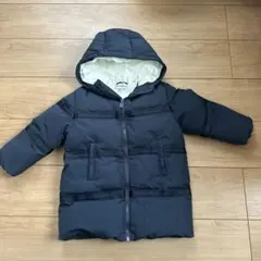 EMPORIO ARMANI ネイビー ダウンコート 36M