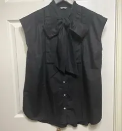 美品✨ スリーワンフィリップリム ノースリーブブラウス ボウタイ