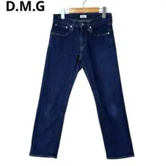 D.M.G　レディース　デニムパンツ　SS　インディゴブルー　美品　b6g006のサムネイル