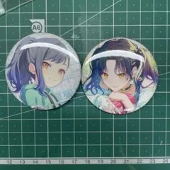 白石杏　プロセカ　ブルフェス　グリッター缶バッジ