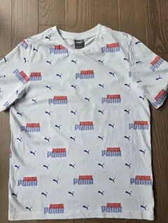 PUMA ロゴプリント Tシャツ L