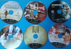T*K様 PS3ソフト『ディスクのみ アクション 6作品セット』