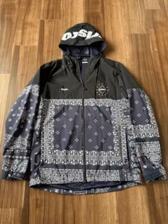 F.C.R.B. BANDANA TRAINING JACKET NAVY L