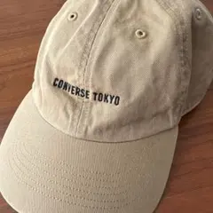 CONVERSE TOKYO ベースボールキャップ ベージュ