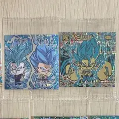 ドラゴンボール 超戦士シールウエハース 7枚セット ベジット ゴジータ ブロリー