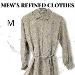 MEW'S REFINED CLOTHES 長袖ワンピース M　韓国製00179