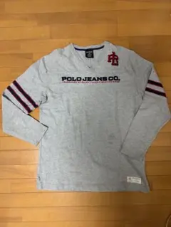 Polo Jeans Co. グレー Vネック トレーナー