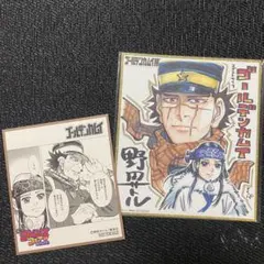 ゴールデンカムイ展　色紙　杉本　アシリパ　アニメイト　ジャンプフェア