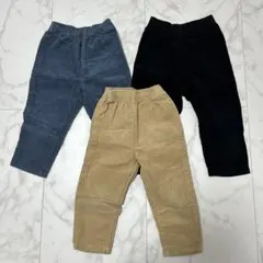 コーデュロイパンツ ズボン 3点セット90cm
