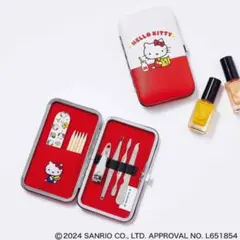 爪　お手入れ道具　6点セット　ハローキティ　ネイルケア