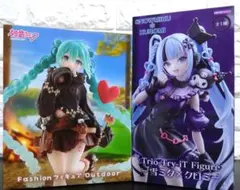 初音ミク 雪ミク×クロミ＆ Fashionフィギュア2種セット