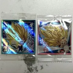ドラゴンボール 超戦士シールウエハース 孫悟空 ベジット 2枚セット