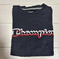 Champion ダークグレー Tシャツ