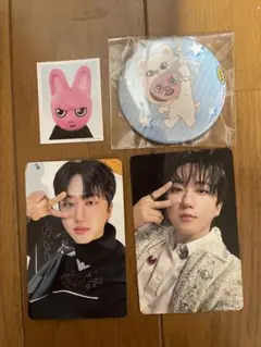 straykids TOY WORLD 楽天特典缶バッジ　チャンビンセット