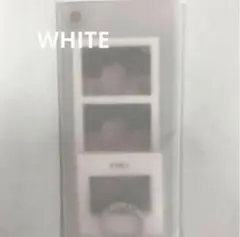 【新品】BTS V テテ TYPE1 写真展 フォトフィルム キーリング 白 ①