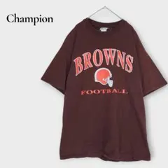 Champion NFL BROWNS 半袖Tシャツ メキシコ製 古着 L