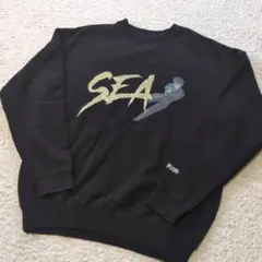 WINDANDSEA スウェット　トレーナー　ブラック　黒　完売品　希少Lサイズ 2025年最新】wind and sea スウェットの人気アイテム - メルカリ