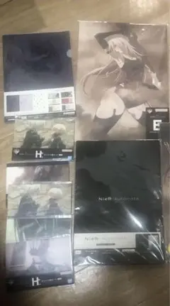 ニーアオートマタ　NieR 一番くじ　グッズセット売り　7点