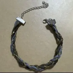 ハンドメイド編み込みデザイン ブレスレット
