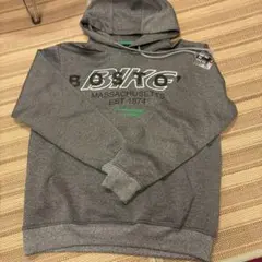 BIKE パーカー グレー バスケットボール