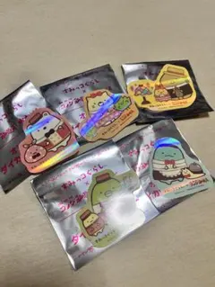 すみっコぐらし✖️コメダ珈琲店　ダイカットステッカー 5枚セット