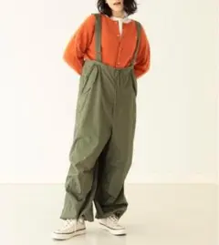 BEAMS BOY US ARMY オーバー パンツ サロペット オーバーオール