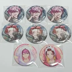 いれいす EGO1ST 缶バッジ りうら ないこ 赤組 V体
