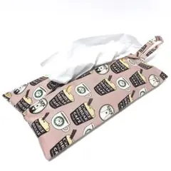 135.ハンドメイド　ティッシュケース