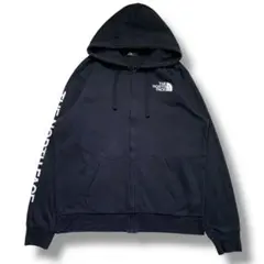 F672　【即購入OK】　THE NORTH FACE　ジップパーカー　L　黒