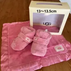 【未使用】UGG Bixbee（ビックスビー）ベビーブーツ＆ブランケット