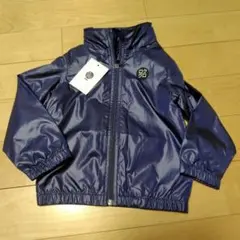 【新品】ロククロ　長袖ジャンバー　100cm ネイビー