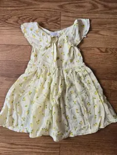 ZARA花柄ノースリーブワンピース 3-4歳用