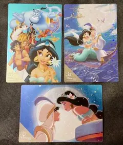 ポストカード アラジン 3種セット　ディズニーストア　ジャスミン