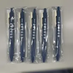 ZAQ ボールペン ネイビー 5本セット