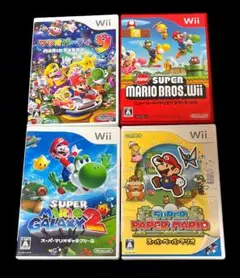 Wiiソフト マリオシリーズ 4本セット