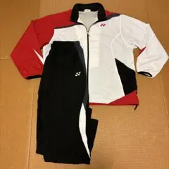 ヨネックス ウォームアップウェアセット 赤白黒