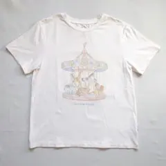 gelato pique ジェラートピケ メリーゴーランド Tシャツ Fサイズ