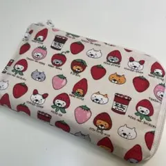 お薬手帳ケース　母子手帳ケース　ハンドメイド　ファスナータイプ