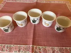 WEDGWOOD ピーターラビット エッグスタンド 5個セット