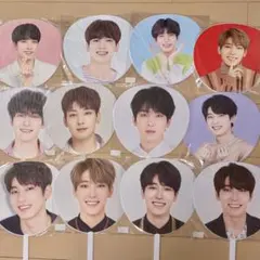 SEVENTEEN セブチ ウォヌ うちわ まとめ売り 16枚のサムネイル