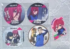 ブルーロック 千切豹馬 五十嵐栗夢 コースター ステッカー