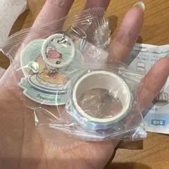 キャッチ！ティニピン xくら寿司 コラボ チャーム マスキングテープ 신품
