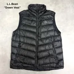 L.L.Bean ダウンベスト850 軽量 エルエルビーン ブラック XLサイズ