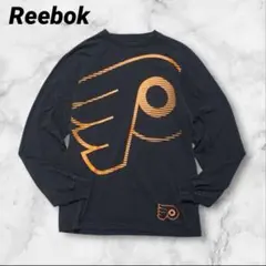 USA古着 Reebokリーボック　NHLフィラデルフィア　ファイヤーズ　ロンT