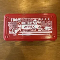 AVIREX TOYO スチール製 ツールボックス T190 レッド