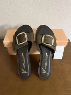 Spick & Span NICOLAS LAINAS バックルフリンジサンダルのサムネイル