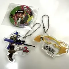 斯普拉遁2 壓克力鑰匙圈 套組