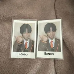 iiONDO 大野遥斗 はつ恋チェキ風ソロカード トレカ